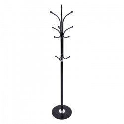 ΚΑΛΟΓΕΡΟΣ ΜΕΤΑΛΛΙΚΟΣ ΜΑΥΡΟΣ ΜΕ ΜΑΡΜΑΡΙΝΗ ΒΑΣΗ 175εκ.ANKOR