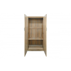 Ντουλάπα εξάφυλλη Lego Ι pakoworld sonoma 200.5x42x180εκ