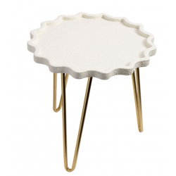 S/2 ΤΡΑΠΕΖΙ BOHΘΗΤΙΚΟ ΞΥΛΟ ΛΕΥΚΟ-ΜΑΥΡΟ-ΦΥΣΙΚΟ 48x48x47cm/ 40x40x39.5cm