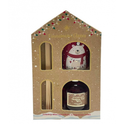 ΑΡΩΜΑΤΙΚΟ ΕΣ. ΧΩΡΟΥ 10% 80ML & ΑΡΩΜΑΤΙΚΟ ΚΕΡΙ 1,5% 80GR XMASS "CINNAMON&CLOVES"