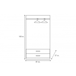 Σετ Κρεβατοκάμαρας Olympus Castillo Toro με Κρεβάτι 120x200εκ Σετ 3τεμ