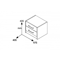Σετ Κρεβατοκάμαρας Olympus Castillo Toro με Κρεβάτι 120x200εκ Σετ 3τεμ