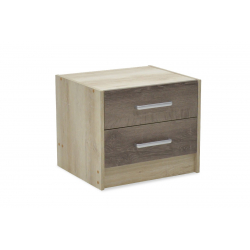 Σετ Κρεβατοκάμαρας Olympus Castillo Toro με Κρεβάτι 120x200εκ Σετ 2τεμ