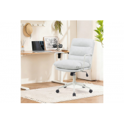 Καρέκλα γραφείου διευθυντη Kreno pakoworld PES γκρι 56x67x89-97εκ