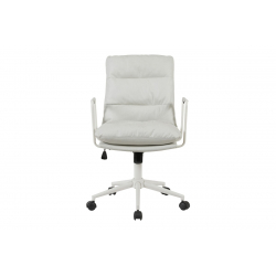 Καρέκλα γραφείου διευθυντη Kreno pakoworld PES γκρι 56x67x89-97εκ