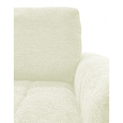 Γωνιακός αναστρέψιμος καναπές-κρεβάτι Vivad pakoworld ύφασμα σε μπεζ απόχρωση 275x164x91εκ