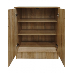 Παπουτσοθήκη-ντουλάπι Souken pakoworld 6 ζευγών σε sonoma απόχρωση 60x40x80εκ