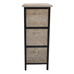 ΞΥΛΙΝΗ ΣΥΡΤΑΡΙΕΡΑ ΜΕ 3 ΣΥΡΤΑΡΙΑ 839186  (26x32x62)