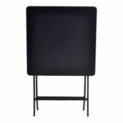 ΜΕΤΑΛΛΙΚΟ ΣΕΤ ΤΡΑΠΕΖΙΟΥ ΚΑΙ 2 ΚΑΡΕΚΛΩΝ ΠΤΥΣΣΟΜΕΝΟ ΣΕ ΜΑΥΡΟ ΜΑΤ ΧΡΩΜΑ ANKOR