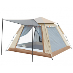 ΣΚΗΝΗ ΠΑΡΑΛΙΑΣ ΑΥΤΟΜΑΤΗ 210x210x145cm POLY ΜΠΕΖ SOLART