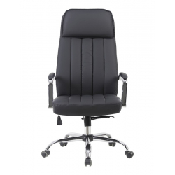 Καρέκλα γραφείου διευθυντή Morales pakoworld pu μαύρο 60x70x118-124εκ