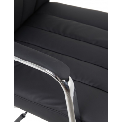 Καρέκλα γραφείου διευθυντή Morales pakoworld pu μαύρο 60x70x118-124εκ