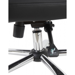 Καρέκλα γραφείου διευθυντή Morales pakoworld pu μαύρο 60x70x118-124εκ