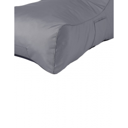 Πουφ ξαπλώστρα Otenda pakoworld αδιάβροχο σε ανθρακί απόχρωση 67x110x65εκ