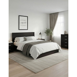 Σετ Κρεβατοκάμαρας Athos Wenge με Κρεβάτι 140x200εκ Σετ 4τεμ