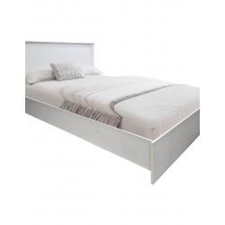 Σετ Κρεβατοκάμαρας Athos Λευκό με Κρεβάτι 140x200εκ Σετ 4τεμ