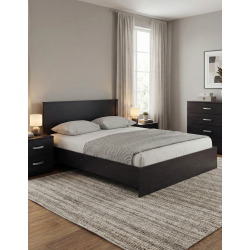 Σετ Κρεβατοκάμαρας Athos Wenge με Κρεβάτι 160x200εκ Σετ 4τεμ