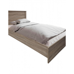 Σετ Κρεβατοκάμαρας Athos Sonoma με Κρεβάτι 90x190εκ Σετ 2τεμ