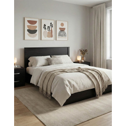 Σετ Κρεβατοκάμαρας Athos Wenge με Κρεβάτι 140x200εκ Σετ 3τεμ