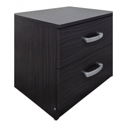 Σετ Κρεβατοκάμαρας Athos Wenge με Κρεβάτι 140x200εκ Σετ 3τεμ