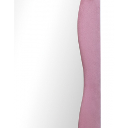 Καθρέπτης δαπέδου Lezour pakoworld βελούδο σε σάπιο μήλο απόχρωση 50x5x170εκ