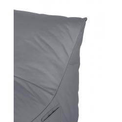 Πουφ ξαπλώστρα Otenda pakoworld αδιάβροχο σε ανθρακί απόχρωση 67x110x65εκ