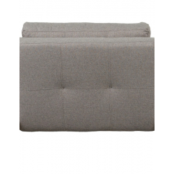 Πολυθρόνα-κρεβάτι Fancy pakoworld ύφασμα σε μπεζ απόχρωση με φυσικό πόδι 95x98x70εκ