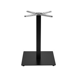 Βάση τραπεζιού Thonor pakoworld μεταλλική σε μαύρη απόχρωση 48x48x73εκ