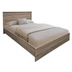 Σετ Κρεβατοκάμαρας Athos Sonoma με Κρεβάτι 140x200εκ Σετ 3τεμ