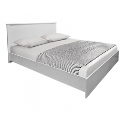 Σετ Κρεβατοκάμαρας Athos Λευκό με Κρεβάτι 160x200εκ Σετ 4τεμ