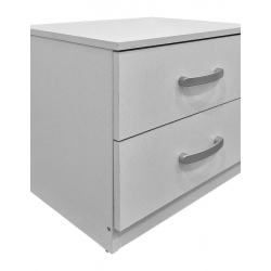 Σετ Κρεβατοκάμαρας Athos Λευκό με Κρεβάτι 160x200εκ Σετ 4τεμ