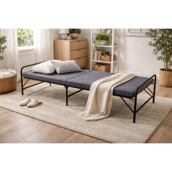 ΑΝΑΔΙΠΛΟΥΜΕΝΟ ΜΕΤΑΛΙΚΟ ΚΡΕΒΑΤΙ 70x190 ΜΕ ΣΤΡΩΜΑ ΚΑΙ MDF (5+1cm) 832408