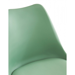 Καρέκλα γραφείου Gaston II pakoworld μέντα pp-pu 48x57x77-90εκ