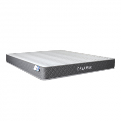 Κρεβάτι με στρώμα και αποθηκευτικό χώρο Roi-Dreamer pakoworld pu λευκό 160x200εκ