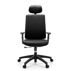 BF8200 Πολυθρόνα Γραφείου Διευθυντή, Pu Μαύρο