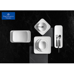 COUP FINE DINING st ΜΠΩΛ ΤΕΤΡΑΓ. ΛΕΥΚΟ 17,5Χ17,5Χ4,7ΕΚ