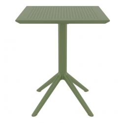 SKY OLIVE GREEN 60Χ60X74εκ. ΤΡΑΠΕΖΙ ΠΤΥΣ/ΝΟ ΠΟΛ/ΝΙΟΥ