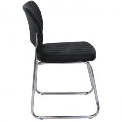 VENUS ΚΑΡΕΚΛΑ ΧΡΩΜΙΟ/PU ΕΚΡΟΥ 45Χ47Χ80