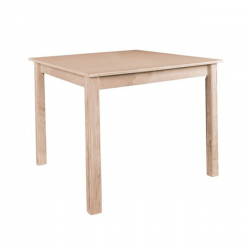 Ταβέρνας Τραπέζι Λυόμενο Οξιά - Κόντρα Πλακέ, Βαφή Εμποτισμού Φυσικό  80x80x75cm