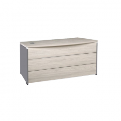 PROGRESS Γραφείο 200x90cm Απόχρωση Elm-Sky Grey  200x90x75cm