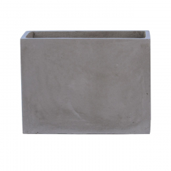 FLOWER POT-2 Cement Grey 70x40x50cm  70x40x50cm