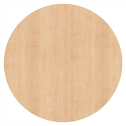 Contract Sliq Smooth Supreme Επιφάνεια Τραπεζιού τ.Werzalit Απόχρωση Maple  Φ60cm/16mm