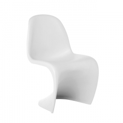 BLEND Kid Καρέκλα, PP Άσπρο  32x40x55cm