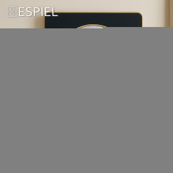 ΚΑΘΡΕΠΤΗΣ ΒΕΛΟΥΔ. ΟΡΘΟΓ. ΜΑΥΡΟΣ ΜΕ ΧΡΥΣΗ ΚΟΡΝΙΖΑ 70X50EK.