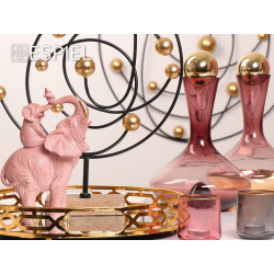 ΔΙΑΚΟΣΜΗΤΙΚΟ ΤΟΙΧΟΥ ΜΑΥΡΟ-ΧΡΥΣΟ ''ΣΠΕΙΡΑ'' 65,5X66,5X6