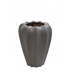 ΒΑΖΟ ΚΕΡΑΜ. ''ΛΩΤΟΣ'' ΣΚΟΥΡΟ ΓΚΡΙ 18Χ22,5ΕΚ.