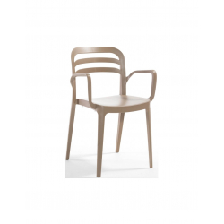 Aspendos πολυθρόνα 46x51xH82cm Μπεζ