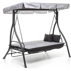 ZANZIBAR  ΚΟΥΝΙΑ-ΚΡΕΒΑΤΙ  3Θ  ΓΚΡΙ  198x140x174cm