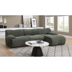  ΚΑΝΑΠΕΣ ΓΩΝΙΑ (ΔΕΞΙΑ) ΓΚΡΙ ΧΡΩΜΑ  192/149x96,5/71x72,5cm