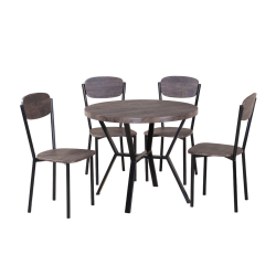 CANION ΣΕΤ ΤΡΑΠ/ΡΙΑ 5τμχ ΕΚΡΟΥ/ΜΑΥΡΟ